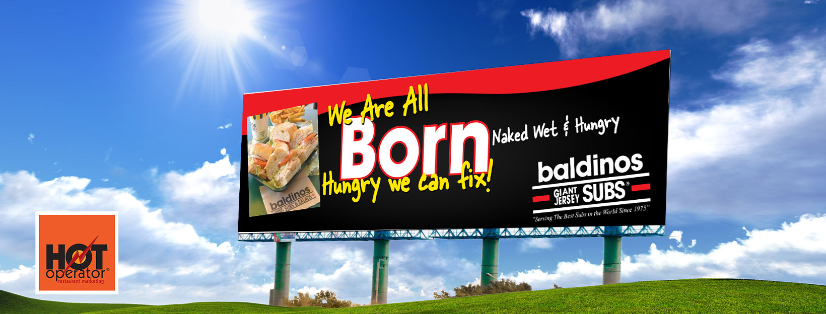 Restaurant Billboard Design